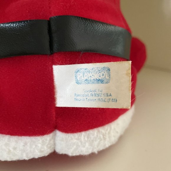 Vtg Playskool Santa Mickey Mouse Plush Christmas Santa Clause Suit Red Feet 20" - Picture 3 of 16